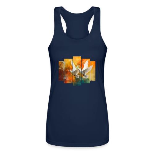 Wings of Peace - Women’s Performance Racerback Tank Top