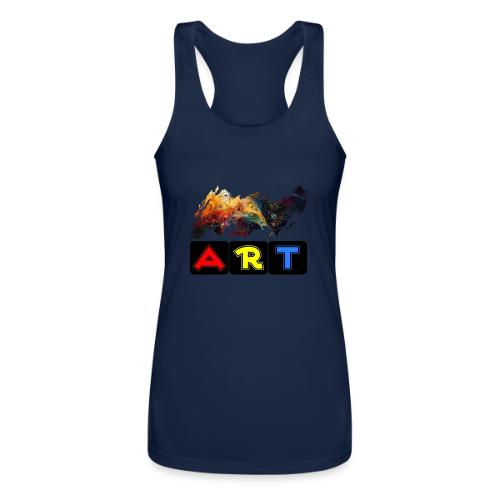 Pulse of Art - Women’s Performance Racerback Tank Top
