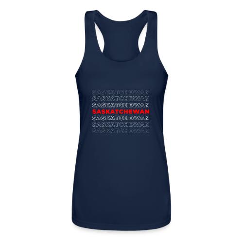 Saskatchewan Style - Women’s Performance Racerback Tank Top