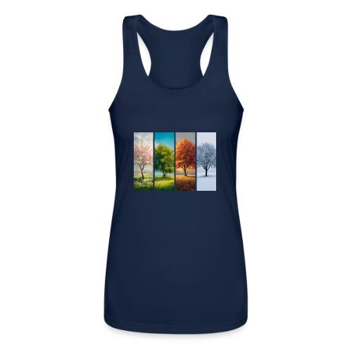 The four Seasons - Women’s Performance Racerback Tank Top