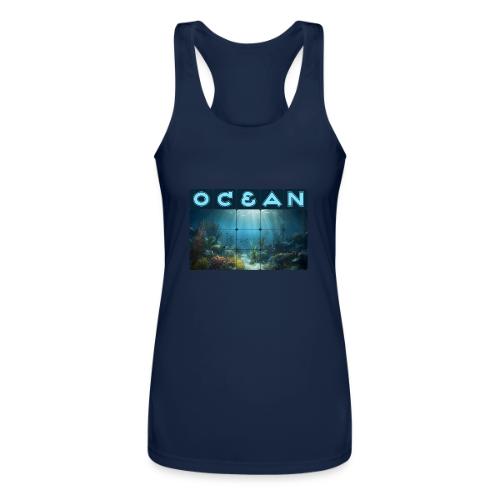 Ocean: Beneath the Surface - Women’s Performance Racerback Tank Top
