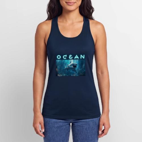 Ocean: Predator's Domain - Women’s Performance Racerback Tank Top