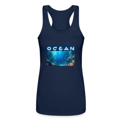 Ocean: Coral Carnival - Women’s Performance Racerback Tank Top