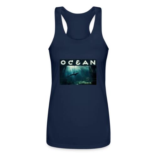 Ocean Whisper - Women’s Performance Racerback Tank Top