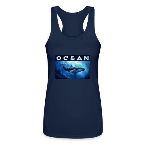 Ocean Titan - Women’s Performance Racerback Tank Top
