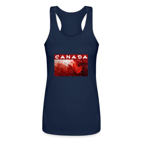 Canada Painted Pride - Women’s Performance Racerback Tank Top