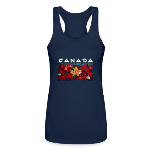 Canada's Living Canvas - Women’s Performance Racerback Tank Top