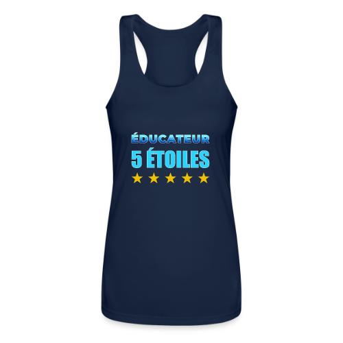 Éducateur 5 Étoiles - Women’s Performance Racerback Tank Top