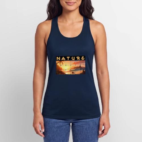 Nature: Tropical Twilight - Women’s Performance Racerback Tank Top
