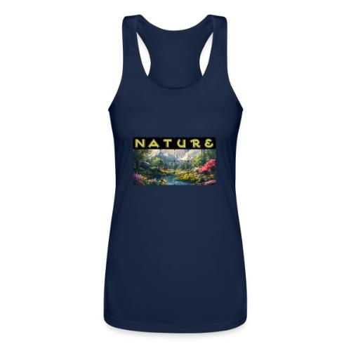 Nature: Spring Awakening - Women’s Performance Racerback Tank Top