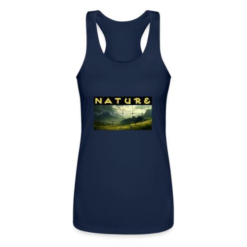Nature: Verdant Peaks - Women’s Performance Racerback Tank Top