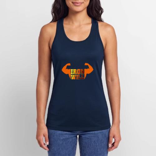 Bodybuilding: Iron Will Power - Women’s Performance Racerback Tank Top