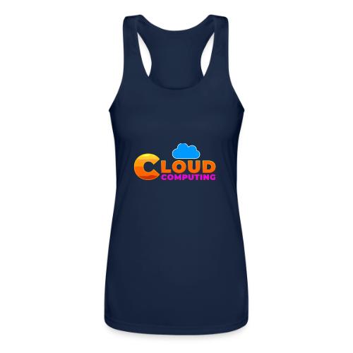 Cloud Computing - Women’s Performance Racerback Tank Top