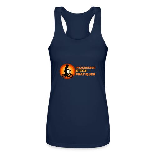 On the Move Towards Progress - Women’s Performance Racerback Tank Top