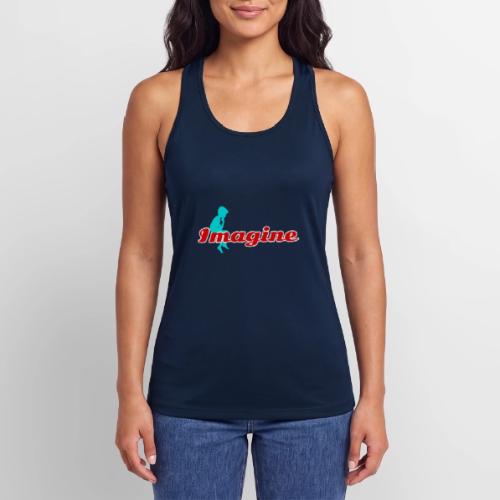 Imagine – Inspire Creativity & Dreams - Women’s Performance Racerback Tank Top