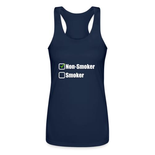 Non-smoker - Women’s Performance Racerback Tank Top