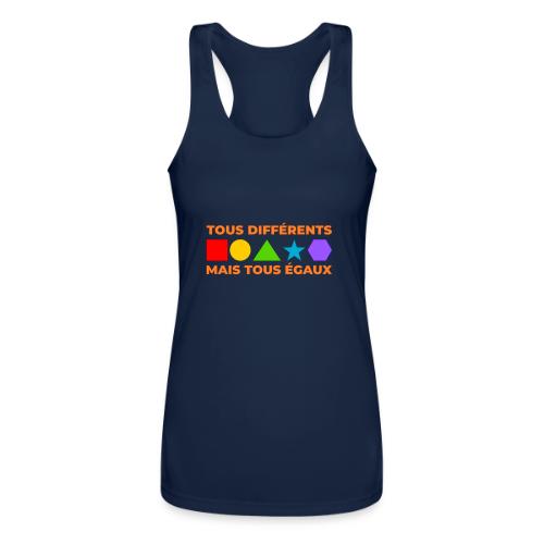United in Our Differences - Women’s Performance Racerback Tank Top