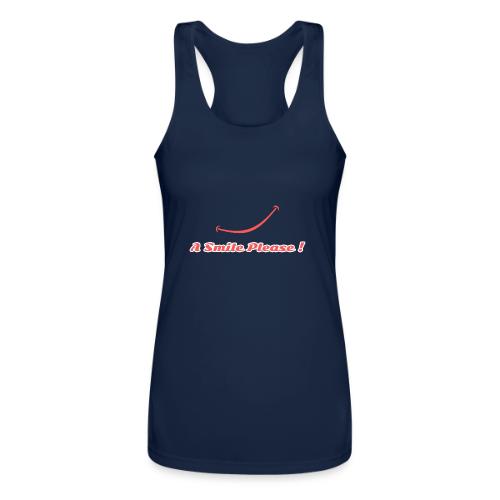 A Smile Please! - Women’s Performance Racerback Tank Top