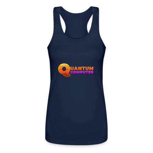 Quantum computer: Quantum Logic Unleashed - Women’s Performance Racerback Tank Top