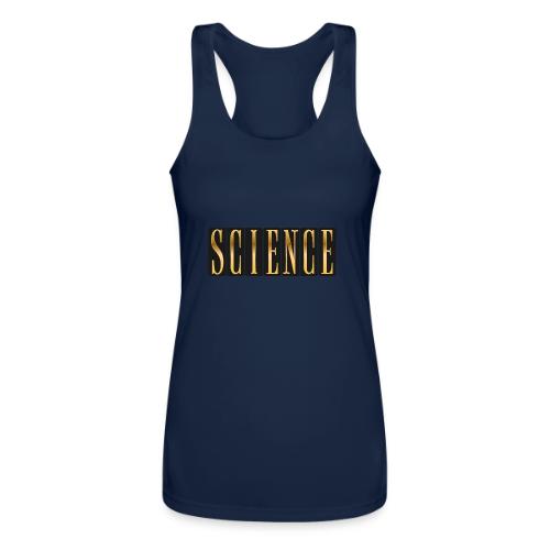 Science: Think. Test. Repeat. - Women’s Performance Racerback Tank Top