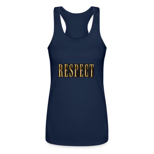 Golden Respect - Women’s Performance Racerback Tank Top