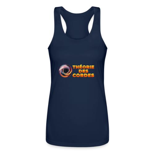 String theory! - Women’s Performance Racerback Tank Top