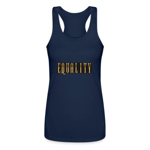 Golden Equality - Women’s Performance Racerback Tank Top