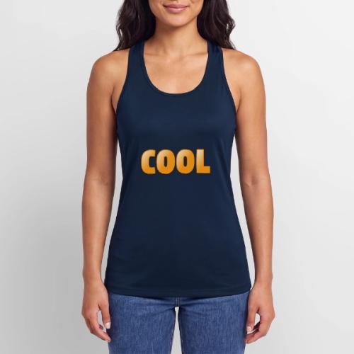 Cool 3D Word Design – Bold Chill Style - Women’s Performance Racerback Tank Top