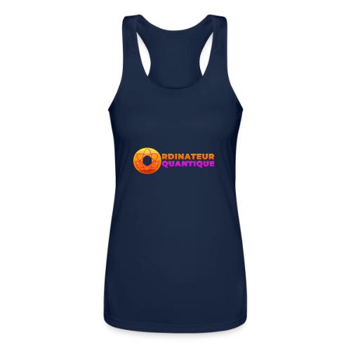 Quantum Computer: Quantum Logic Liberated - Women’s Performance Racerback Tank Top