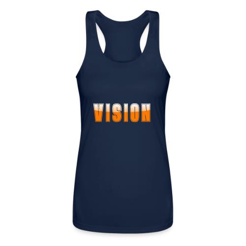 Vision Word Design - Women’s Performance Racerback Tank Top