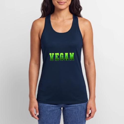 Green Wave Vegan - Women’s Performance Racerback Tank Top