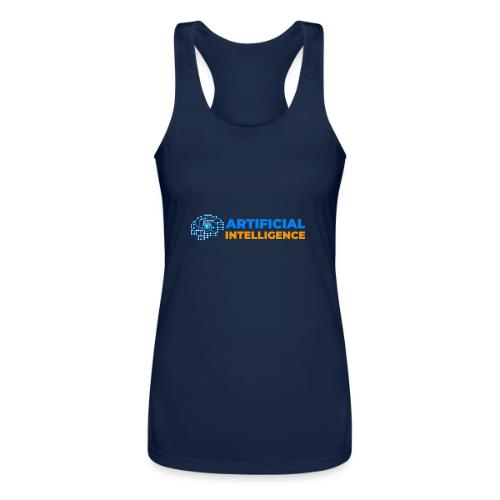 AI: Mind of the Machine - Women’s Performance Racerback Tank Top