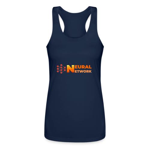 Neural Network: Digital Synapses - Women’s Performance Racerback Tank Top