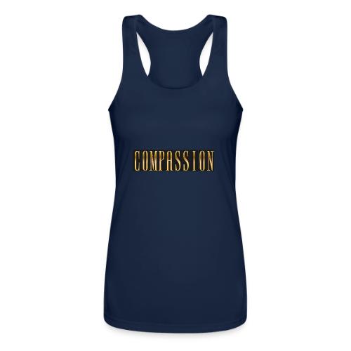 Golden Compassion - Women’s Performance Racerback Tank Top