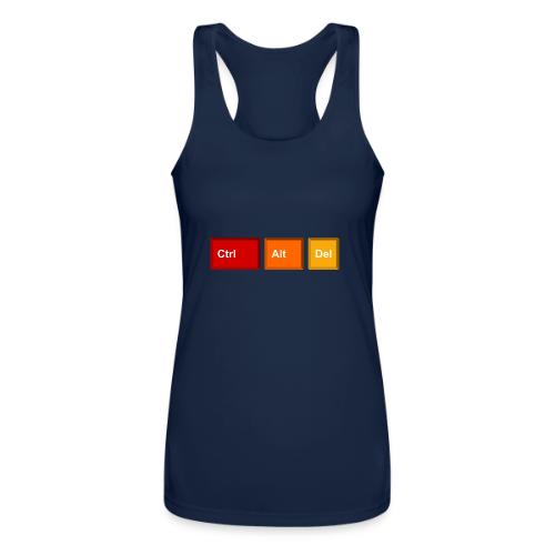 CTRL + ALT + DEL - Women’s Performance Racerback Tank Top