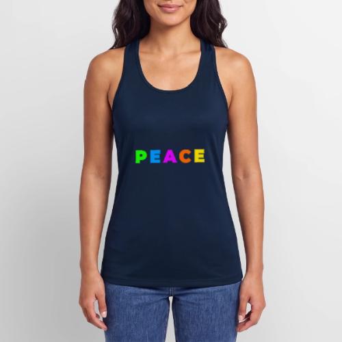 Peace in Every Color - Women’s Performance Racerback Tank Top