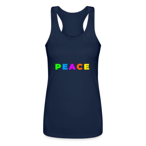 Peace in Every Color - Women’s Performance Racerback Tank Top