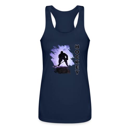 Hockey Charge - Women’s Performance Racerback Tank Top
