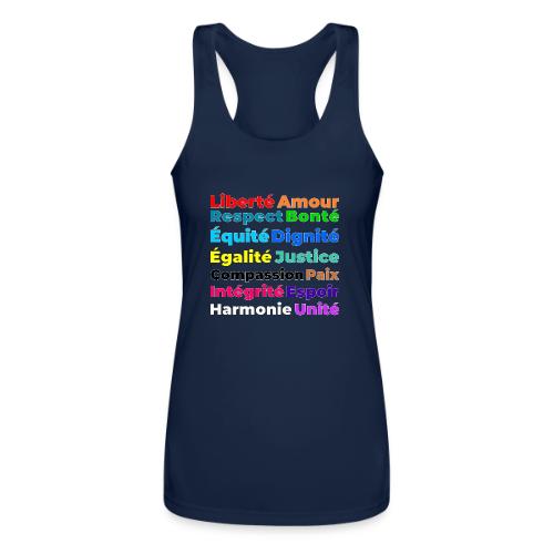 Words of Light - Women’s Performance Racerback Tank Top
