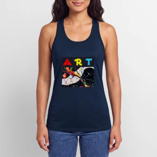 Art in Motion: Color Unleashed - Women’s Performance Racerback Tank Top