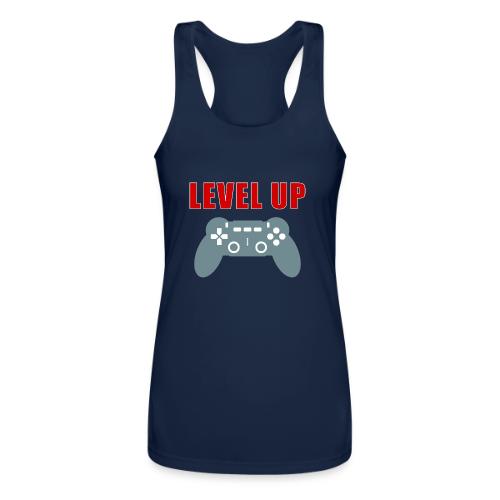 Level Up Gamer Controller Apparel - Women’s Performance Racerback Tank Top