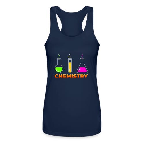 Chemistry: Elements in Motion - Women’s Performance Racerback Tank Top