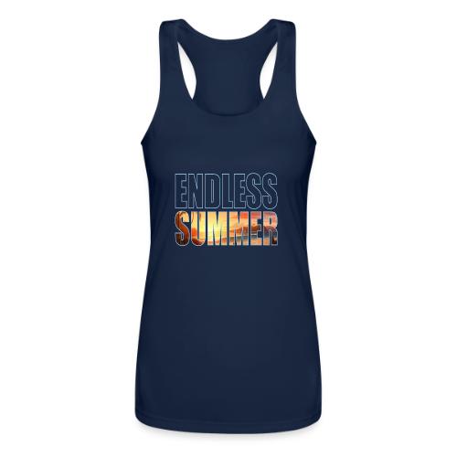 Golden Summer Vibes - Women’s Performance Racerback Tank Top