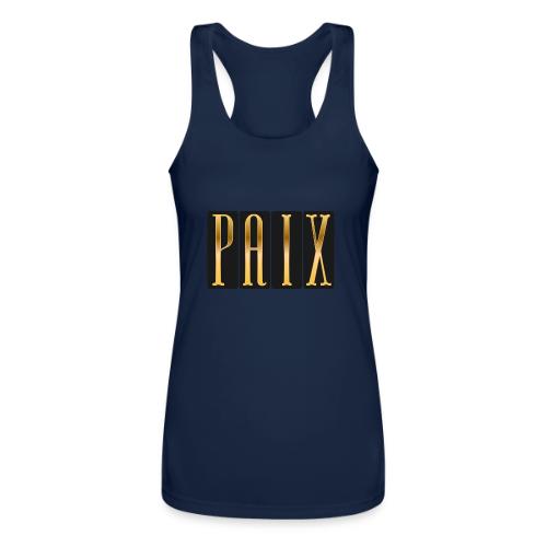 Golden Peace - Women’s Performance Racerback Tank Top