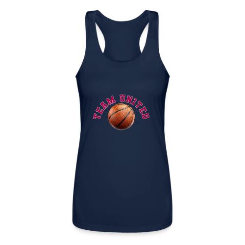 Team United Basketball Unity Design - Women’s Performance Racerback Tank Top