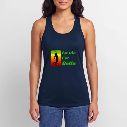 La vie est belle - Women’s Performance Racerback Tank Top