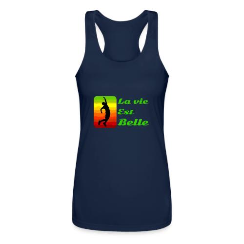La vie est belle - Women’s Performance Racerback Tank Top