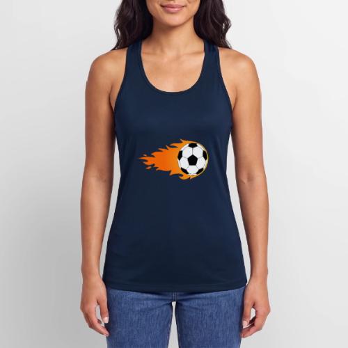 Soccer Ball - Women’s Performance Racerback Tank Top
