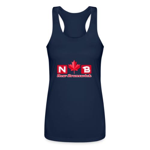 New Brunswick, province of Canada - Women’s Performance Racerback Tank Top