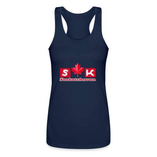 Saskatchewan, province of Canada - Women’s Performance Racerback Tank Top